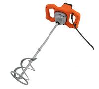 T-Mech Hand-Held Electric Paddle Mixer 1600W Plaster Mixing Tool Paint Stirrer M14 140mm Mixing Paddle 230v 13A UK Plug