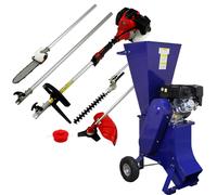 T-mech 5 in 1 Multi Tool & 15HP Wood Chipper