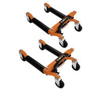 Monstershop Hydraulic Positioning Skates Pair in Orange Monstershop Orange