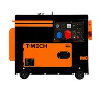 T-Mech T-Mech Portable Silent Diesel Generator Three Phase 400V