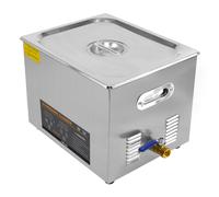 Digital Ultrasonic Cleaner 30L Steel Ultra Sonic Bath Cleaning Tank Timer Heater