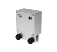 T-Mech Ultrasonic Vinyl Adaptor Rotating Record Cleaner Machine 1 to 5 Records Per Batch 7” 10” 12” Vinyls 15mm Slot Thickness 10RVS Per Minute 12V Silver Anodized Aluminium