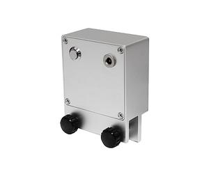 T-Mech Ultrasonic Vinyl Adaptor Rotating Record Cleaner Machine 1 to 5 Records Per Batch 7” 10” 12” Vinyls 15mm Slot Thickness 10RVS Per Minute 12V Silver Anodized Aluminium