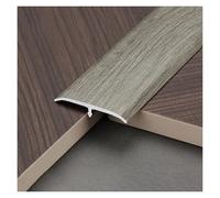 T-Mold Transition Strip for Floor Gaps Aluminum Alloy Threshold Divider Wood Grain Design Seamless Laminate, Tile, Wood Flooring Living Room, Bedroom, Kitchen(Light Green)
