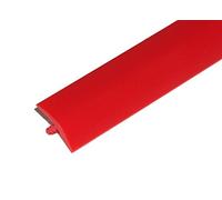 T-Molding.com 20ft Roll of Bright Red 3/4" Plastic Tee Moulding for Arcade Game Cabinets, Counters, Shelves, or Tables
