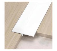 T Molding Floor Transition Strip 8.8FT Aluminum Threshold Strips Waterproof Floor Divider Strip Trim Cuttable Floor Flat Divider Strip(Wei,6CM)