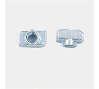 T Nuts 20Pcs M3 M4 M5 M6 M8 EU 20/30/40/45 Hammer Head T Nut Slide Square Shrapnel Steel Ball Nuts Aluminum Extrusion Profile Fasteners For Wood Furniture(GB Standard T-Nut,(45 Series) M4 20pcs)