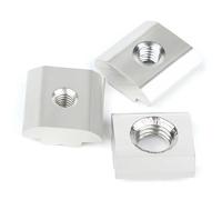 T Nuts 20Pcs M3 M4 M5 M6 M8 EU 20/30/40/45 Hammer Head T Nut Slide Square Shrapnel Steel Ball Nuts Aluminum Extrusion Profile Fasteners For Wood Furniture(EU Slider Nut,(45 Serie) M10 20pcs)