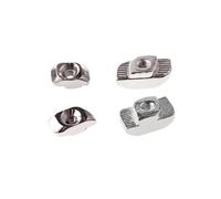 T Nuts 5-100PCS M3 M4 M5 M6 M8 T Slot T-nut Sliding Nut Hammer Head Drop In For 20 30 40 45 Series EU Aluminum Extrusion Profile For Wood Furniture(5pcs,4040 T-nut M8)