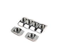T Nuts Sliding, Nickel Plated M3 M4 M5 Hammer Head T Nut For 2020 Series Aluminum Profile Pack Of 20(50pcs,M3)