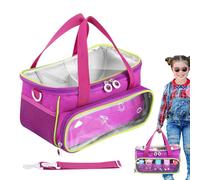 T-onies Carry Case, Carrying Case for T-onie Box S-tarter Set, Speaker Storage Bag with Shoulder Strap and Handle for T-onie Characters, Home Outdoor Hand Bag for T-onie Audio Player and Dolls