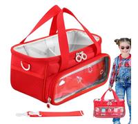 T-onies Carry Case, Carrying Case for T-onie Box S-tarter Set, Speaker Storage Bag with Shoulder Strap and Handle for T-onie Characters, Home Outdoor Hand Bag for T-onie Audio Player and Dolls