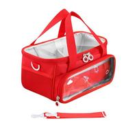 T-onies Carry Case, Carrying Case for Tonie Box S-tarter Set, Speaker Storage Bag for Toniebox S-tarter, Carrying Case for Toniebox, Travel Storage Felt Bag with Handle for Audio Player