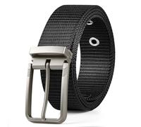 T Outdoors Mens Belt, Heavy Duty Nylon Canvas Waist Belt with QuickQuick Release Belt for Work Outdoor Sports Camping Hunting Army Policemen.