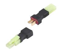T Plug To for Connector, High Toughness Mini Adapter Plug Portable Corrosion Resistant for RC Lipo Battery Charger