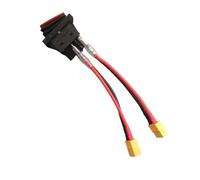 T-plug XT60 Power Switch 50A 4-pin 2-speed High-current Main Switch for Trawler Boat Suitable for Large Trawler Boat, Nesting Boat, Battery Power Main Switch.(2 pcs TX60)