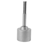 T Post Driver Attachment, Ground Rod Driver 5 Pits Shank Steel Fence Post Driver Hand Post Pounder Hammer Drill Attachment for Driving T Posts into The Ground(Size:65mm)