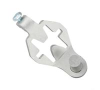 T-Post Gate Hinge Pin Latch Set for 5/8" and 3/4" Hinge Eyes, Steel Construction for Gardens, Farms and Patios, for Easy Installation with Two Pins