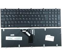 T-ProTek Keyboard - Colour: Black - with Lighting - German Keyboard Layout Compatible with P/N: 6-80-W6700-190-1G