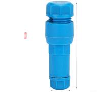 T-puncture connector, quick connection for zip stranded cable, 0.75 to 2.5 mm², nickel-plated copper, flame retardant, multicoloured, set of 20 (blue)