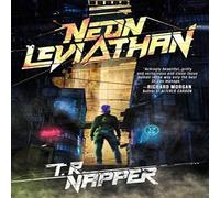 T R Napper Neon Leviathan Paperback Book T R Napper Multicolor