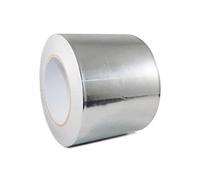T.R.U. AF-20R Heat Shield Resistant Aluminum Foil Tape: 4 in. wide x 50 yds. (2Mil)