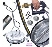T-Racer Stainless Steel Rotary Brush - EasyLock M22 | Ø61 cm | Outdoor