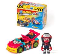 T-Racers FIRE&ICE Series - Collectible Race Car and Surprise Driver, Detachable in Parts and Interchangeable Parts