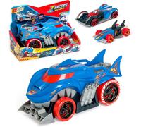 T-Racers Mix 'n Race Squad Launcher - Shark Kids Vehicle Playset