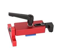T-Rail Sliding Restrictor - Adjustable Aluminium Stop for 45 Type Groove Profiles, High Quality Boundary Unit | Furniture Building Aid for Carpentry Milling Stops Workbench Accessories Precision Work