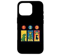 T-Rex Alien Abduction Funny Dino UFO Beam Up Case for iPhone 16 Pro