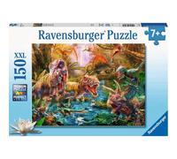 T-Rex Attack Dinosaur Jigsaw Puzzle for Kids Age 7 Years Up - 150 Pieces