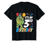 T Rex Dino It's my 3rd Birthday Dinosaur T-Shirt