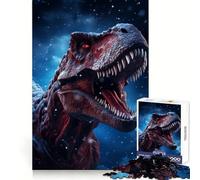T Rex Dinosaur Animal 1000 Piece Jigsaw Puzzles for Teenagers Logic Sense Toy Peaceful Fun Smooth Edge Creative Gift (50x75cm)