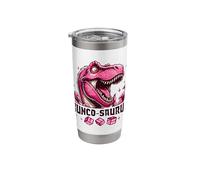 T-Rex Dinosaur Bunco Design for a Bunco Babe Stainless Steel Insulated Tumbler