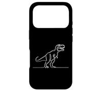 T-Rex Dinosaur Line Art Prehistoric Beast Drawing Case for iPhone 17 Pro