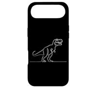 T-Rex Dinosaur Line Art Prehistoric Beast Drawing Case for iPhone Air