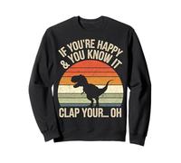 T Rex Dinosaur Meme Funny Dino Gifts For Men Women Boy Kid Sweatshirt