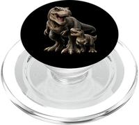 T-Rex Dinosaur Prehistoric Art Kids Men Women PopSockets PopGrip for MagSafe