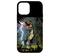 T-Rex Dinosaur Roaring Forest Night Graphic Japanese Anime Case for iPhone 12 mini