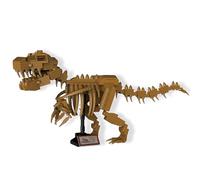 T-Rex Dinosaur Skeleton Building Blocks Set, 309 PCS Dinosaur World Skull Building Bricks Kits, Jurassic Tyrannosaurus Animal Fossils Construction Toys Model, Gifts for Boys Kids Adults
