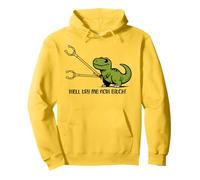 T-Rex Dinosaur Try Me Now Bitch Funny Tyrannosaurus Rex Pullover Hoodie
