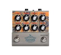 T-REX EFFECTS Analog Fuzz/Distortion Pedal with BLEND Control, Simultaneously On/Off