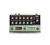 T-REX EFFECTS Analog Tube Distortion, 2ch 12AX7 (ECC83), Independent 20 dB Clean Boost Circuit, 4 Band EQ, Speaker Simulator, Powered by 12 VDC, TWIN BLAZE