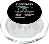 T REX FACTS Dinosaur Knowledge Prehistoric Science PopSockets PopGrip for MagSafe