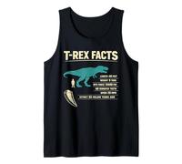 T REX Facts Dinosaur Length 40 Feet Weight 9 Tons Tank Top