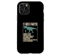 T REX FACTS Dinosaur Stats Data Chart Info Case for iPhone 11 Pro