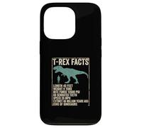 T REX FACTS Dinosaur Stats Data Chart Info Case for iPhone 13 Pro
