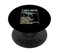 T REX FACTS Dinosaur Stats Data Chart Info PopSockets Adhesive PopGrip