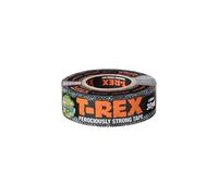 T Rex Ferociously Strong Waterproof Duct Tape Silver Grey | Heavy Duty Strong Adhesive Gaffer, Gaffa Tape, Cloth Tape for Indoor/Outdoor Repair 48mm x